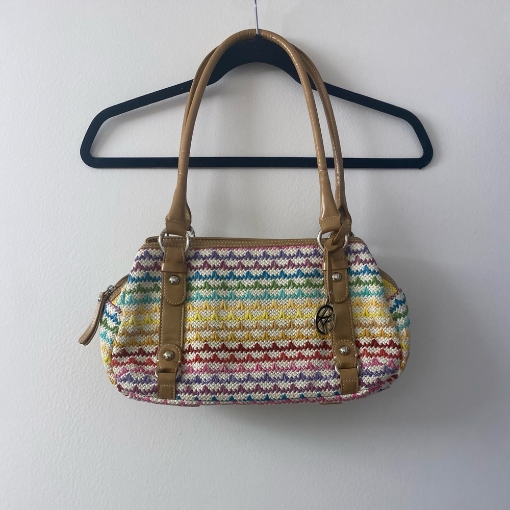 EUC Kim Rogers Rainbow/Multi-Color Shoulder Bag